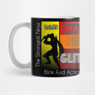 Shadow Ninja Glitch Mug